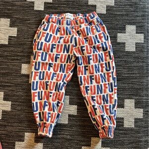 BOBO CHOSES "fun" print sweatpants